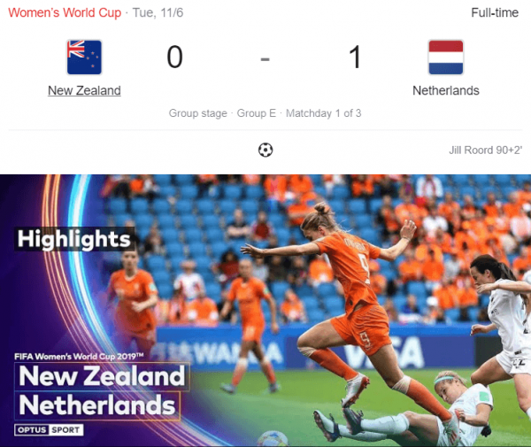 New Zealand Vs Netherlands