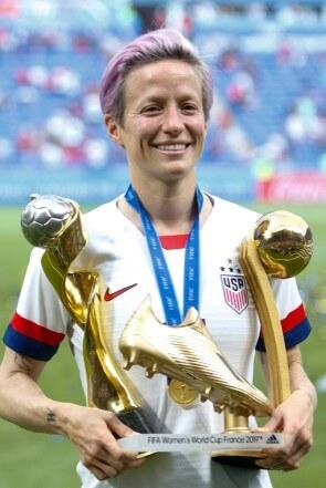 Megan Rapinoe Golden Boot