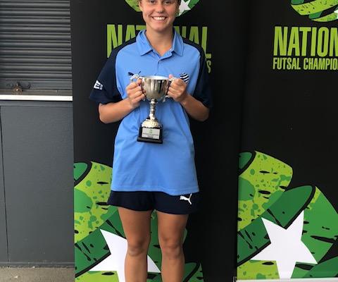 MVP and 2019 National Futsal Champions Thunder. Scored 11 goals 2 goals in the semi and 2 goals in GF 