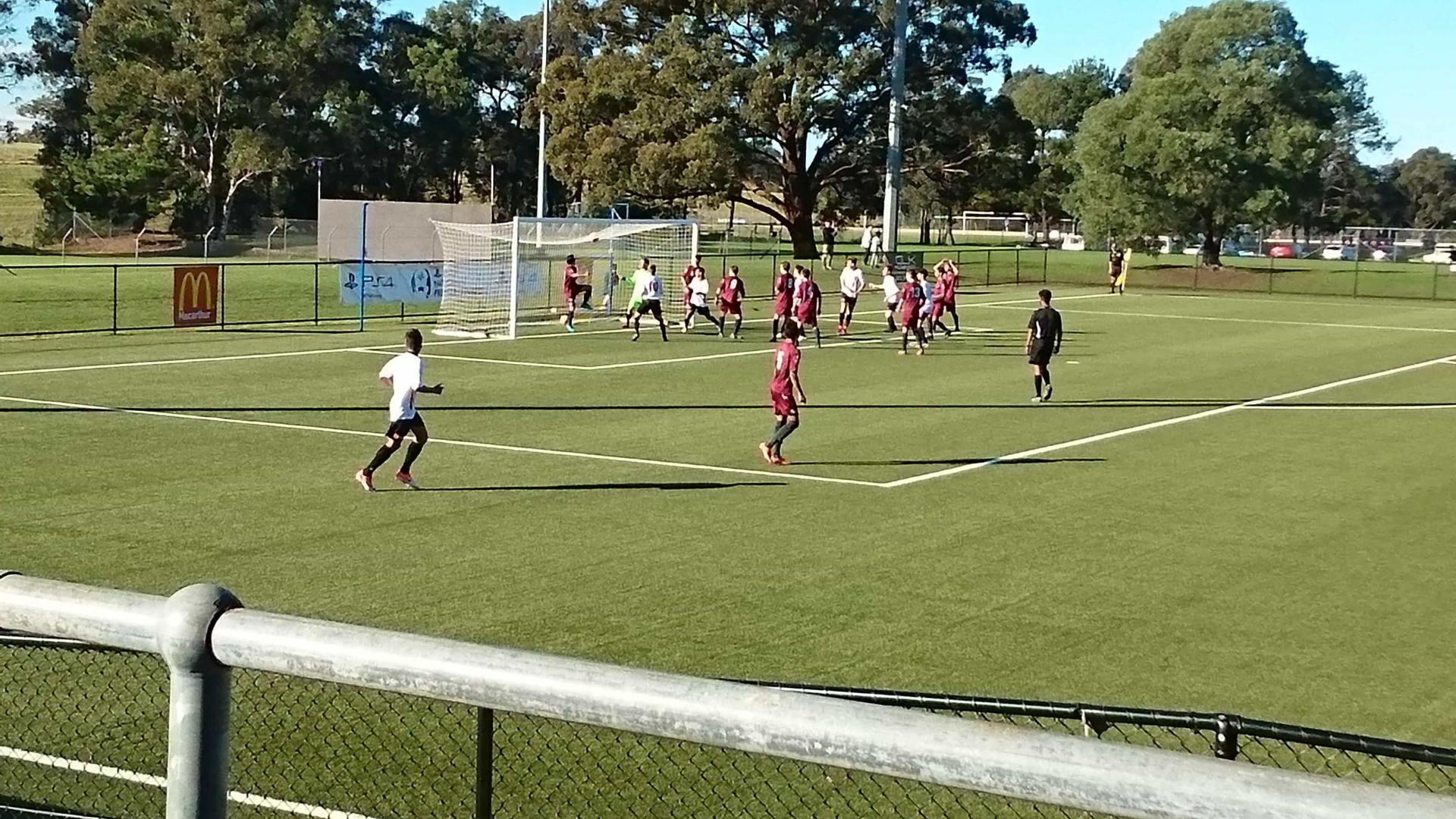 A game of soccer